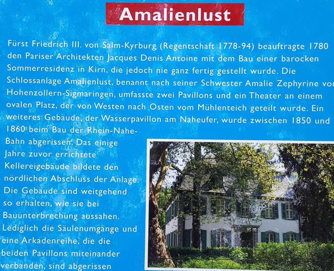 Ehem. Sommerresidenz Von Fuerst Friedrich Iii. App.1 Und App.2 Kirn Εξωτερικό φωτογραφία